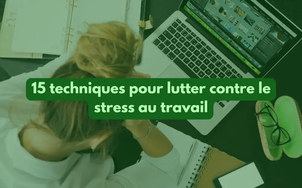 personne stressant au travail