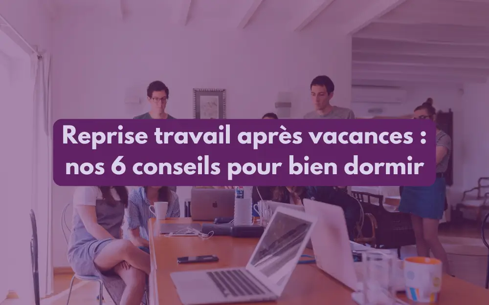 équipe fatiguée au travail